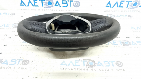 Руль голый Toyota Camry v70 18-24 резина черная, с кнопками и накладкой, под чистку, коррозия