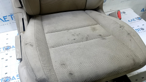 Пассажирское сиденье Jeep Grand Cherokee WK2 14-17 без airbag, механическое, ткань бежевая,под химчистку