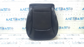 Tapițerie scaun pasager Jeep Compass 17-21, piele și material textil negru