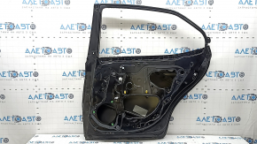 Дверь голая задняя правая Toyota Camry v70 18-24 черный 218, горелая