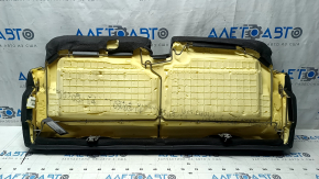 Подушка заднего ряда сидений 3 ряд Acura MDX 14-16 кожа черная, вмятости