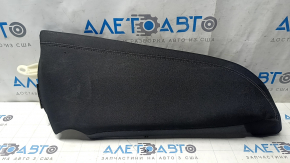 Ornamente laterale dreapta pentru scaunele spate, Honda Accord 13-17, material textil negru, tip 2, finisaj anti-rupere