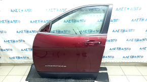 Ansamblu ușă stânga față fără cheie pentru Jeep Cherokee KL 14-20, PXJ negru, ornamente în culori asortate
