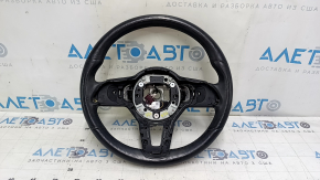 Volan Mercedes GLC 20-22, piele neagră, încălzit, uzat, cu rupturi