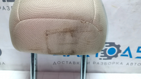 Подголовник 2 ряда левый Nissan Maxima A36 16-20 ткань бежевая, под химчистку