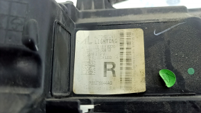 Фара передняя правая в сборе Jeep Cherokee KL 19-23 LED, царапины, песок