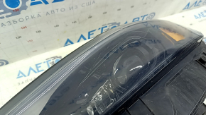 Фара передняя левая в сборе Jeep Cherokee KL 19-23 LED, песок, царапины, треснута