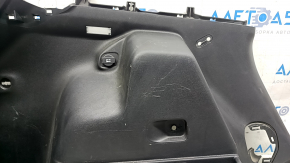 Ornamente arc stânga pentru Jeep Cherokee KL 19-23, negre, sub capacul electric, zgârieturi