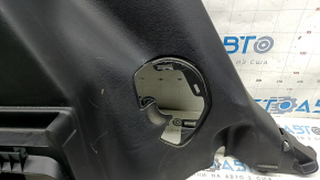 Ornamente arc stânga pentru Jeep Cherokee KL 19-23, negre, sub capacul electric, zgârieturi