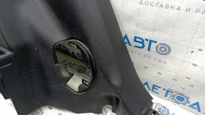 Ornamente arc stânga pentru Jeep Cherokee KL 19-23, negre, sub capacul electric, zgârieturi