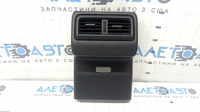 Ornamente consolei centrale spate negre pentru Mazda CX-50 23-25 cu deflector, fără port de încărcare, zgârieturi