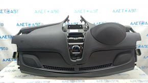 Торпедо передняя панель с AIRBAG Lincoln MKC 15-19 черная