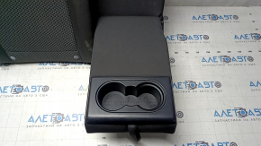 Spătar banchetă spate dreapta pentru VW Passat b7 12-15 SUA, material textil negru, cu cotieră, curățabil chimic