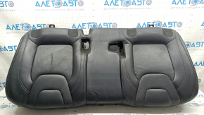 Pernă banchetă spate Jeep Cherokee KL 19 - piele neagră, perforată, îndoită
