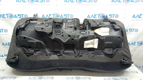 Pernă banchetă spate Jeep Cherokee KL 19 - piele neagră, perforată, îndoită