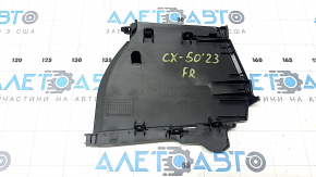 Накладка передней панели боковая правая Mazda CX-50 23-26 черная