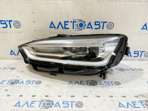 Фара передняя левая в сборе Audi A5 F5 18-19 ксенон, с AFS, под DRL