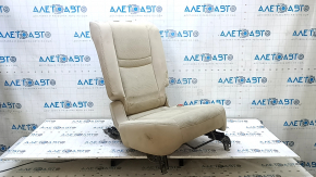 Banchetă spate, rândul 2, Nissan Rogue 14-16, material textil bej, murdară