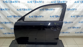 Дверь голая передняя левая VW Passat b8 16-19 USA, черный LC9X, тычки, царапины