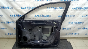 Дверь голая передняя правая VW Passat b8 16-19 USA, черный LC9X, тычки, царапины