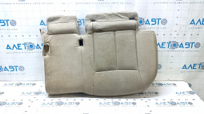 Banchetă spate, al doilea rând, dreapta, Nissan Pathfinder 13-16, material textil bej, curățabil chimic