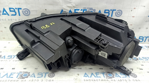 Фара передняя левая VW Passat b8 16-19 USA галоген, под полировку, паутинка