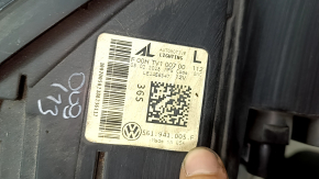 Фара передняя левая VW Passat b8 16-19 USA галоген, под полировку, паутинка