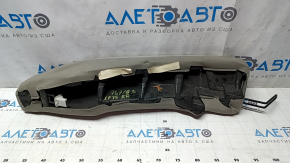 Ornamente laterale banchetă spate dreapta pentru Hyundai Sonata 15-17, material textil gri, curățabil chimic