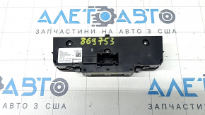 Управление климат-контролем заднее BMW X5 G05 19-26 в центральной консоли, с подогревом сидений, царапины