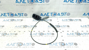 Manetă de rabatare banchetă spate dreapta pentru Mazda CX-50 23-25, neagră, cu cablu