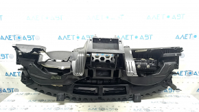 Торпедо передняя панель с AIRBAG VW Passat b8 16-19 USA черная