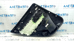Panou ușă spate dreapta Mazda CX-50 23-25, piele neagră, inserție din material textil negru