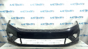 Бампер передний голый VW Passat b8 16-19 USA R-Line, без креплений, потертость, песок, незаводские отверстия