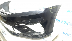 Бампер передний голый VW Passat b8 16-19 USA R-Line, без креплений, потертость, песок, незаводские отверстия