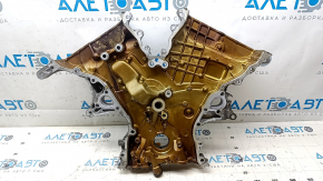 Передняя крышка двигателяLexus RX350 RX450h 10-15 2GR-FE 2GR-FXE с масляным насосом, без помпы, вмятости