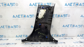 Накладка центральной стойки нижняя левая Tesla Model S 12-20 черн, сломано крепление, царапины, тычки