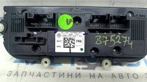Управление климат-контролем VW Passat b8 16-19 USA с подогревом, царапины
