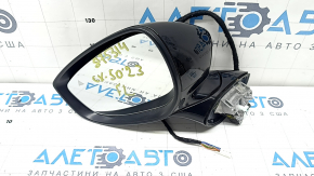 Зеркало боковое левое в сборе Mazda CX-50 23-26 6 пинов, поворотник, BSM, черное