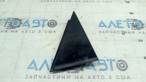 Треугольник двери задней правой VW Passat b8 16-19 USA черный глянец, паутинка