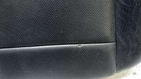 Подушка заднего ряда сидений 2 ряд левая Infiniti QX50 19-25 кожа черная, замята