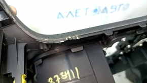 Накладка на центральную консоль подстаканник Hyundai Sonata 15-17 царапины, под чистку, сломано крепление