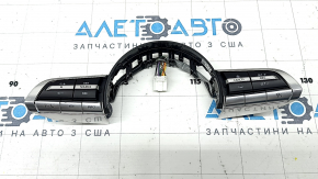 Кнопки управления на руле Mazda CX-50 23-26 под адаптивный круиз, черные с хром, царапина