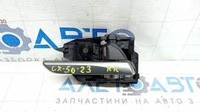 Ручка двери внутренняя задняя правая Mazda CX-50 23-26 серебро