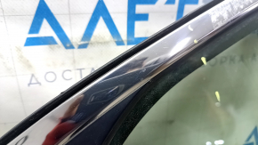 Дверь в сборе задняя правая Lexus ES300h ES350 13-18 hybrid, keyless, синий 8V3, царапины, царапины на хром молдинге