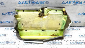 Подушка заднего ряда сидений 2 ряд левая Ford C-max MK2 13-18 кожа бежевая, замята, под химчистку