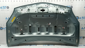 Капот голый Toyota Prius 30 10-15 алюминий, зеленый 781, тычки, вмятины, крашен