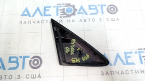 Треугольник заглушка двери передней левой Lexus ES300h ES350 13-18 черный глянец, царапины, надломано крепление