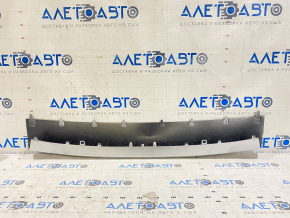Накладка губы переднего бампера BMW X1 F48 16-19 X-line серая структура