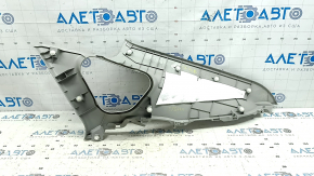 Накладка задней стойки верхняя левая Toyota Prius 30 12-15 серая, царапины