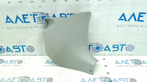 Накладка передней стойки нижняя правая Toyota Prius 30 14-15 серая, царапины